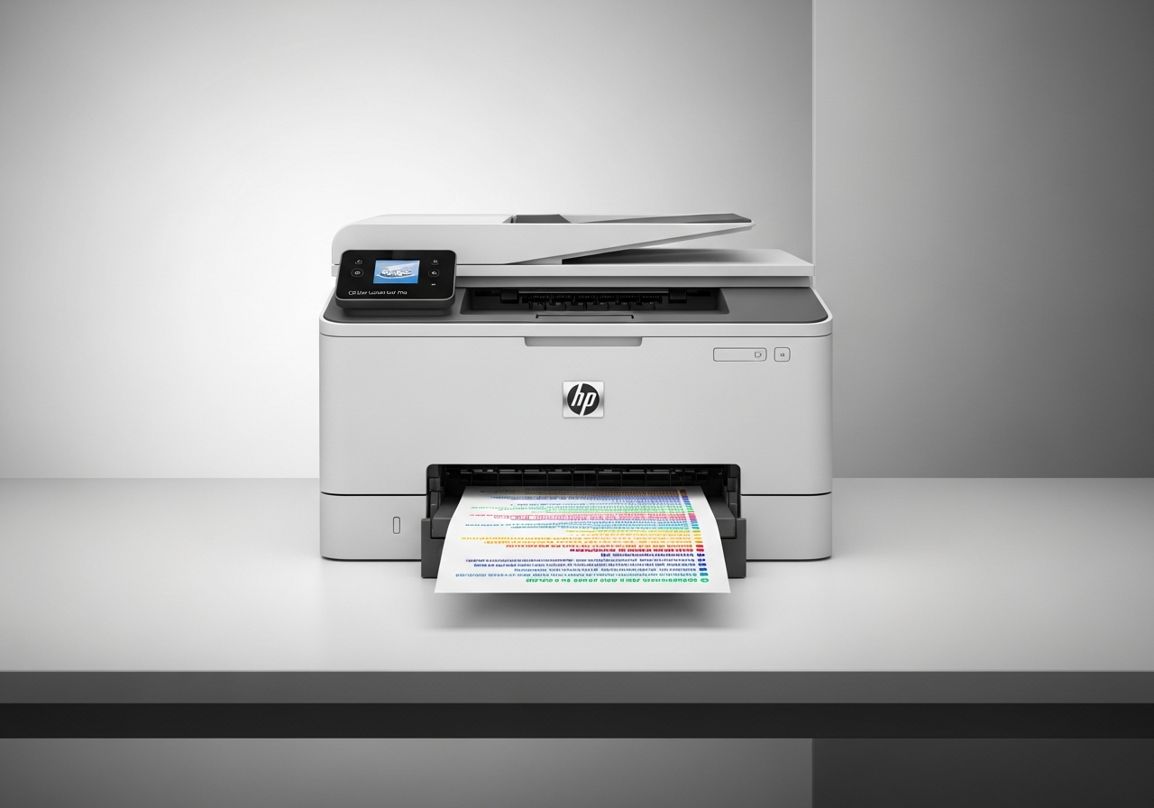 Color laser printer and monochrome office laser printer for business and home use